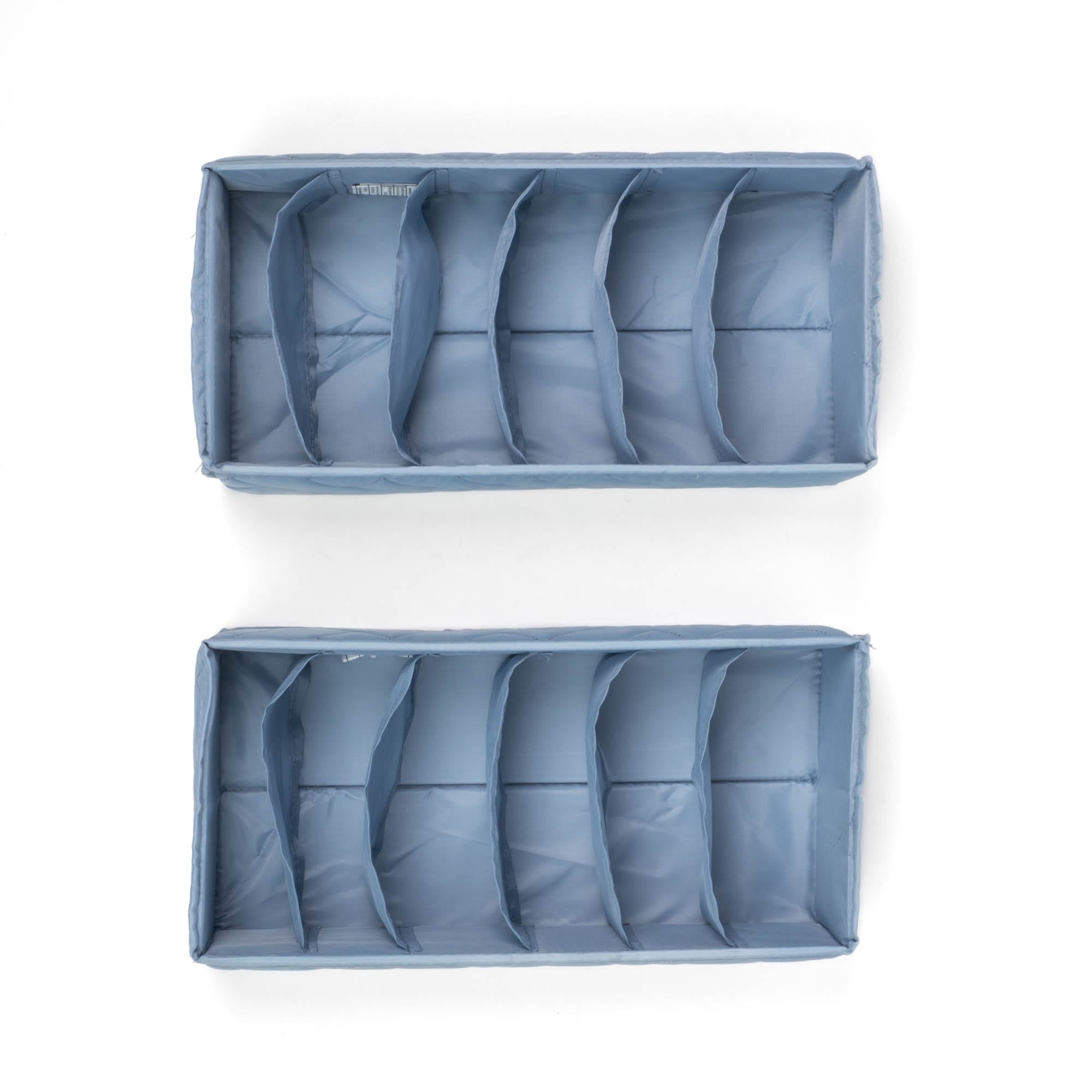Dolly 2pc 6 Pocket Drawer Organizer - BLUE MOON ICEPOP - Dolly2pk_BluemoonIcepop_05